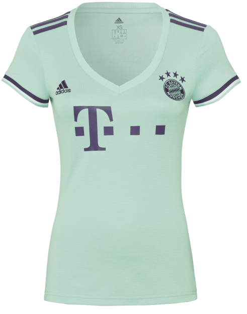 Camisa feminina oficial Adidas Bayern de Munique 2018 2019 II 